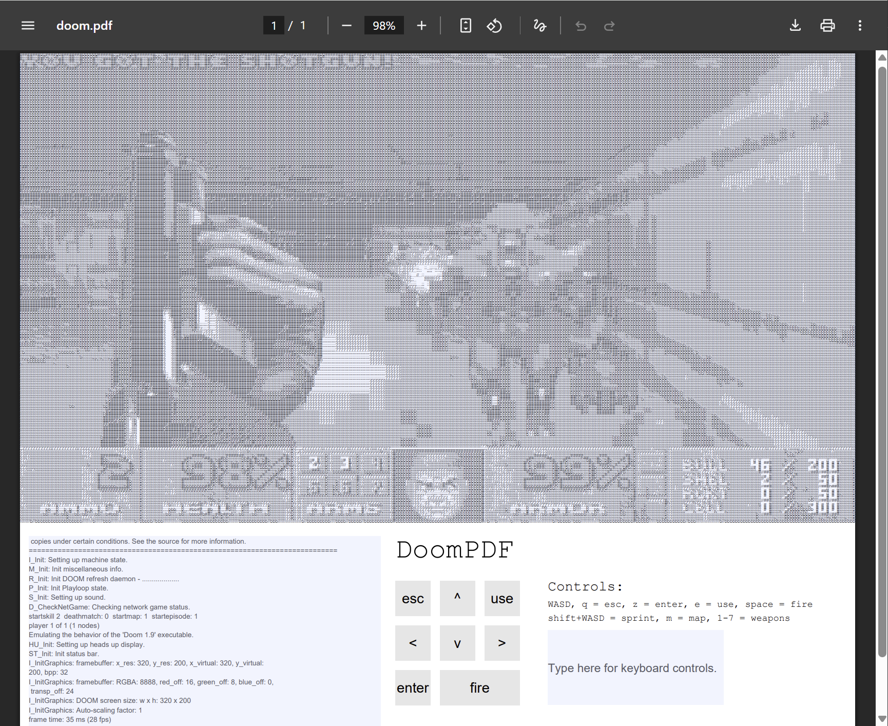 DoomPDF screenshot
